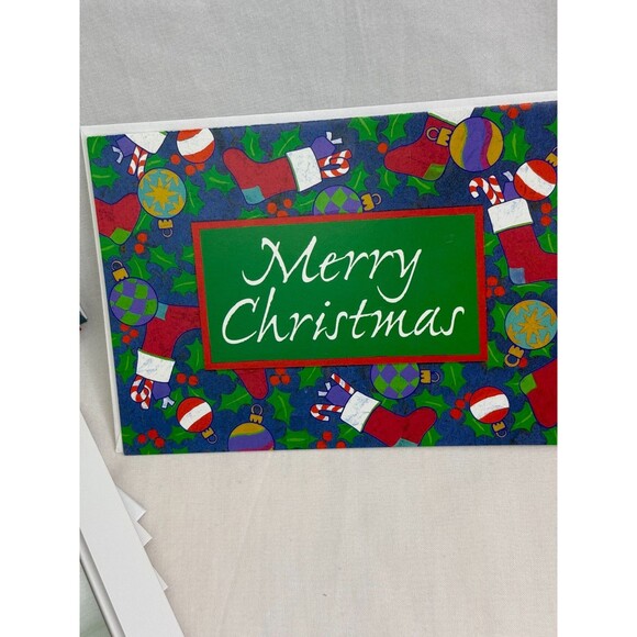 Modern Style Christmas Card Lot of 38 pc with Envelopes Holiday Greetings - Picture 9 of 9